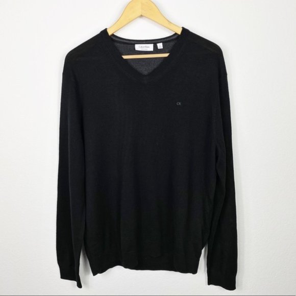 Calvin Klein Other - Calvin Klein Men's 100% Merino Wool V-neck Sweater